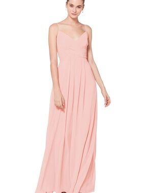 NWT BILL LEVKOFF GOWN FROST ROSE SIZE12